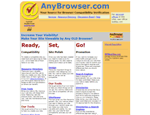 Tablet Screenshot of anybrowser.com