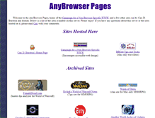 Tablet Screenshot of anybrowser.org